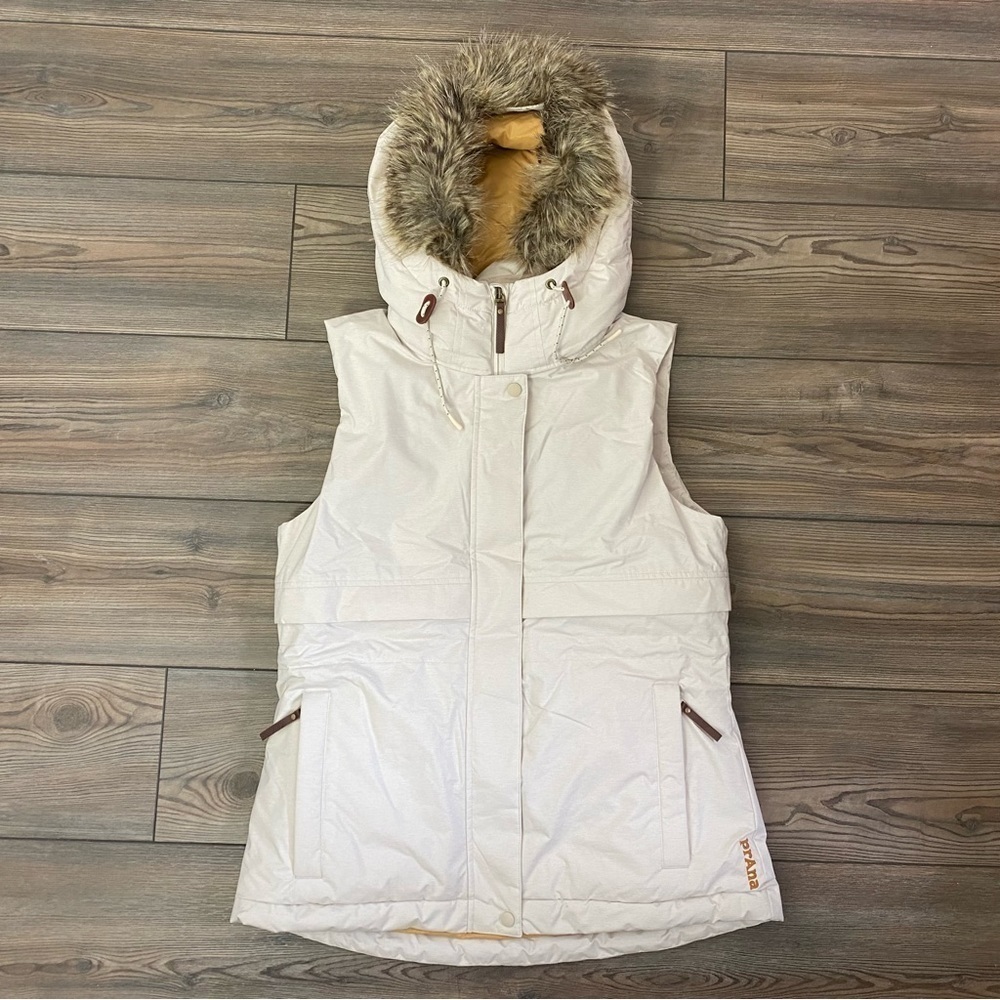 NEW Prana Banajaara Hooded Vest with 650-fill down - Picture 2 of 14
